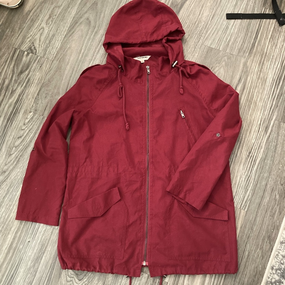 Tantrums Lightweight Hooded Utility Jacket